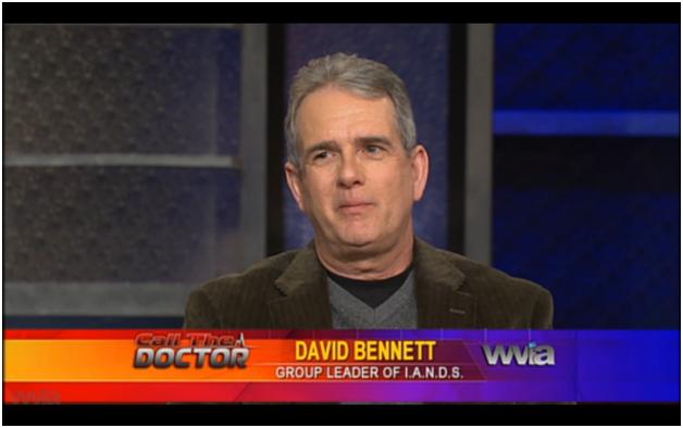 Near-death experiencer and leader of Upstate NY IANDS group, David Bennett...