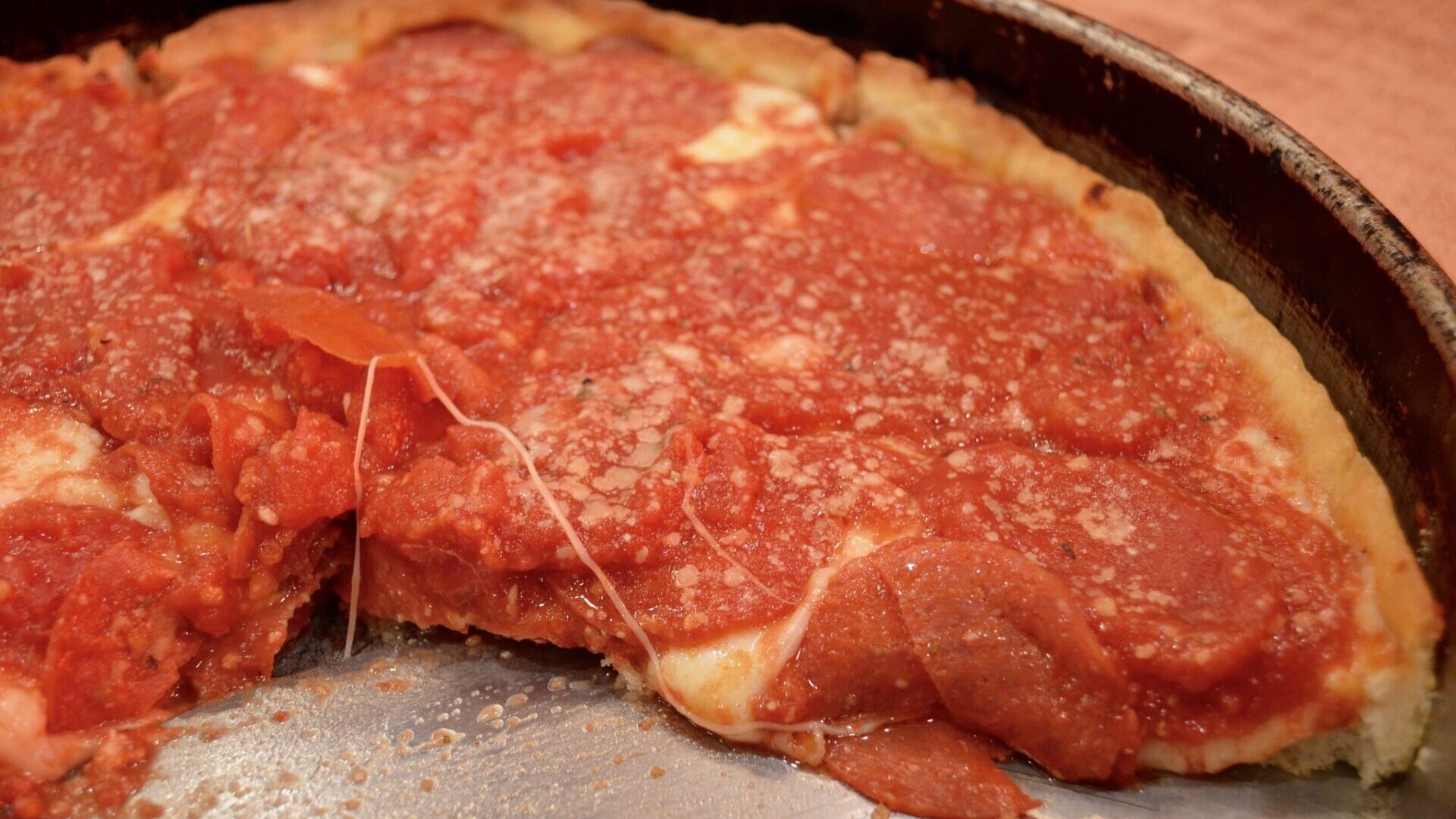 Deep dish pizza is a favorite in chicago and among the foods you can try at the best places to eat in oak brook