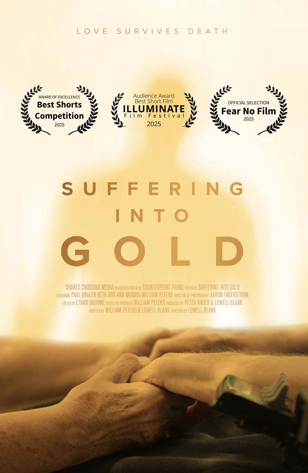 Suffering into gold 1028 ‣ iands We will watch the documentary short film suffering into gold at iands conference 2025 followed by a panel discussion