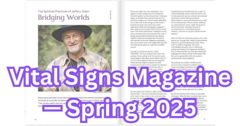 Vital Signs Magazine has undergone a major facelift for 2025 and you can see the new issue here