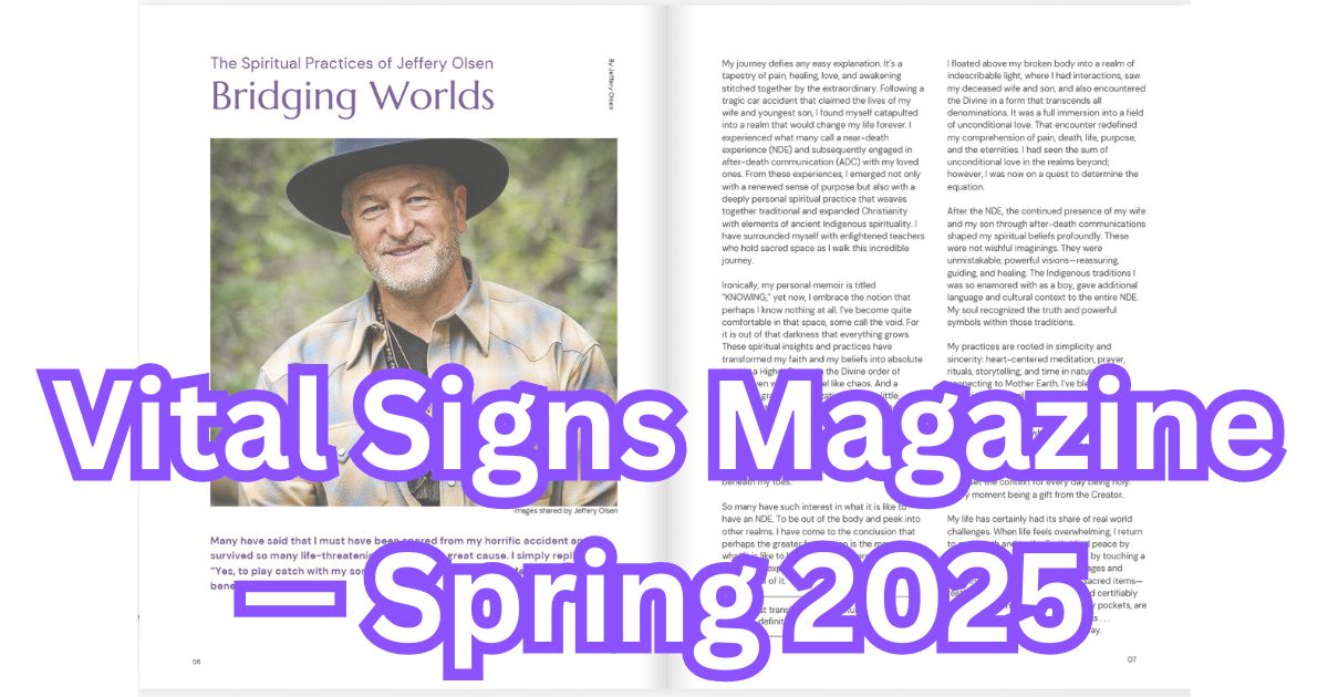Vital signs magazine has undergone a major facelift for 2025 and you can see the new issue here