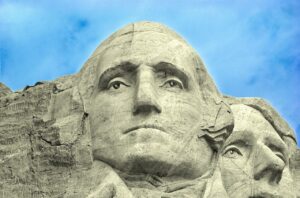 Did george washington have a near-death experience during the legendary vision at valley forge?